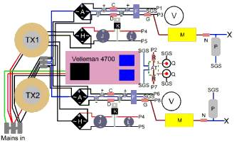 Wiring layout diagram for the VBIGC.
